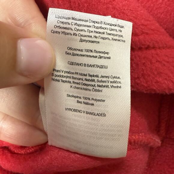 Columbia Fleece Sweater Sz 3XL Holiday Pullover Half Button Outdoor Hiking Warm - Picture 10 of 12